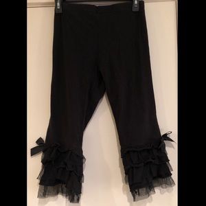 Frilled leggings